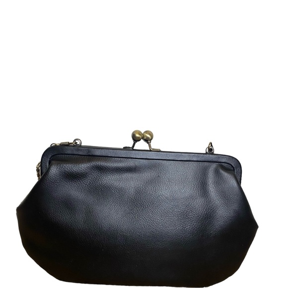 Hand-Crafted Beaded Frame Clutch Bag - Picture 9 of 11